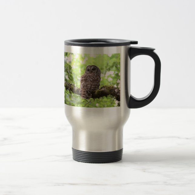 Taza De Viaje Búho barrado (Derecha)