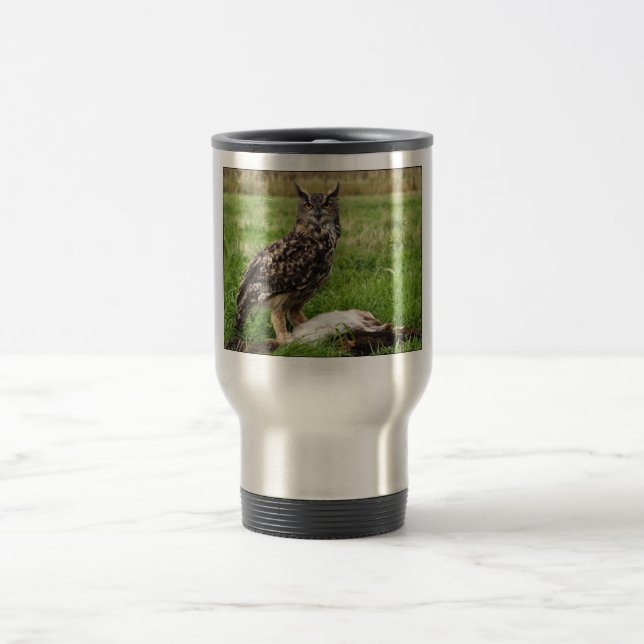 Taza De Viaje Búho de Eagle (Centro)