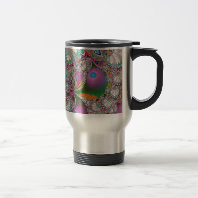 Taza De Viaje Búho de primavera (Derecha)