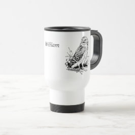 Taza De Viaje Búho Personalizado