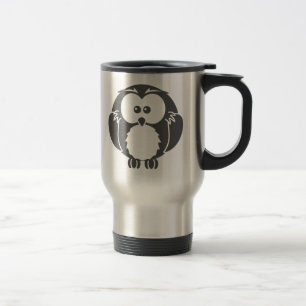 Taza De Viaje Búho retro