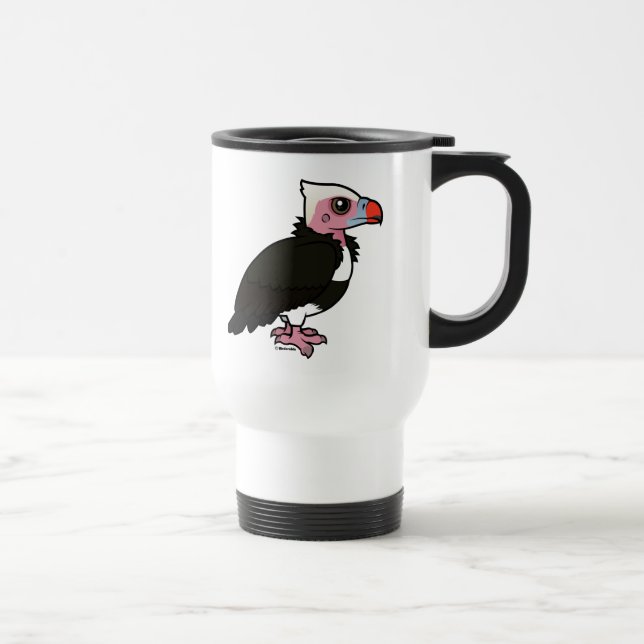Taza De Viaje Buitre de cabeza blanca (Derecha)