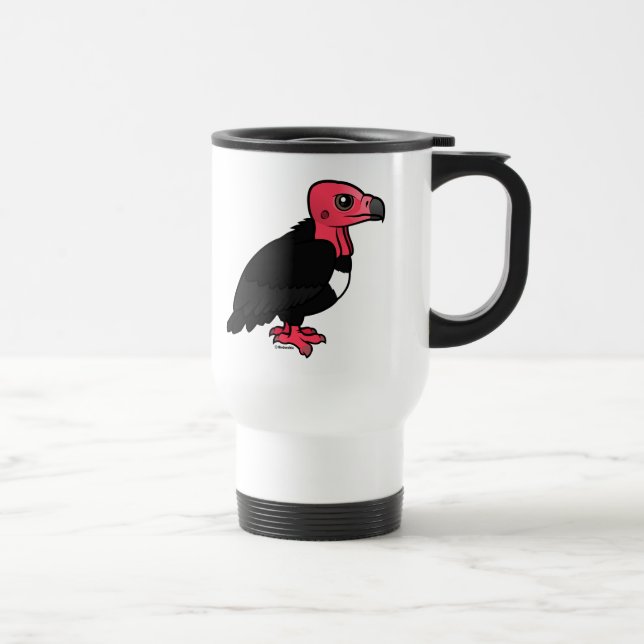 Taza De Viaje buitre Rojo-dirigido (Derecha)