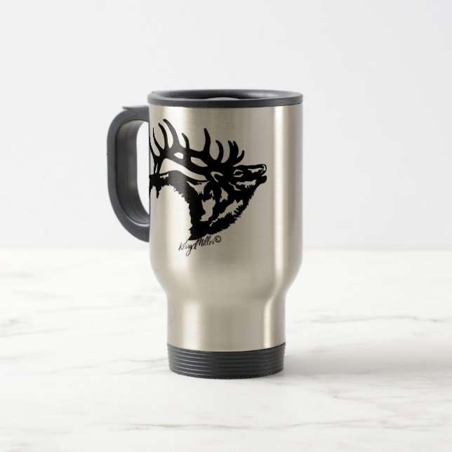 Taza De Viaje Bull Elk Travel Mug (Anverso izquierdo)