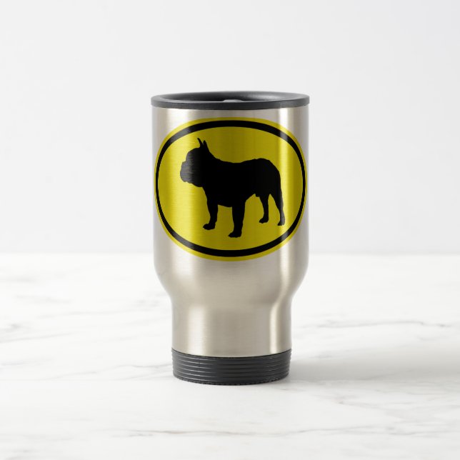 Taza De Viaje Bulldog francés (Centro)