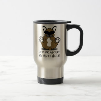 Taza De Viaje Bulldog FRANCÉS DIVERTIDO, regalo de Bulldog franc