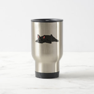 Taza De Viaje Bulldog francés Lover Chica Tumbler   Regalos Mug
