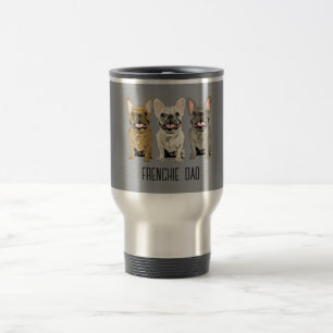 Taza De Viaje Bulldog Francés, Papá Frenchie