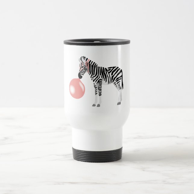 Taza De Viaje Burbuja Gum Zebra (Centro)