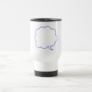 Taza De Viaje Burbuja vacía #1 del discurso