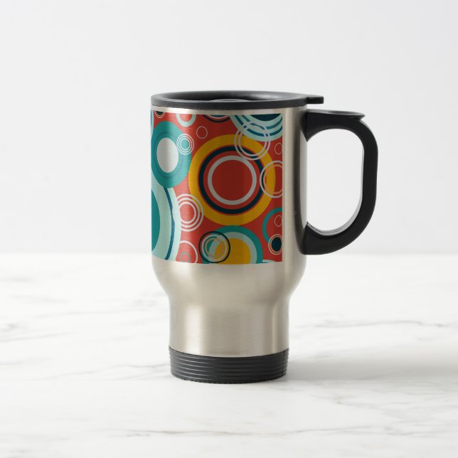Taza De Viaje Burbujas coloridas (Derecha)