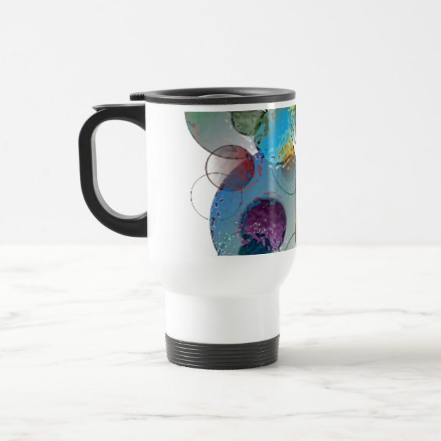 Taza De Viaje Burbujas de vidrio de diversión (Izquierda)