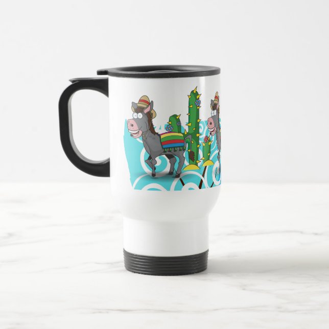 Taza De Viaje Burro Mexicano (Izquierda)
