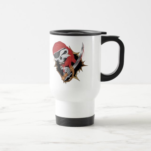 Taza De Viaje Burro pirata malvado (Derecha)