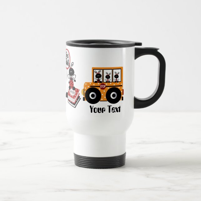 Taza De Viaje Bus Driver / School Gige Mug (Derecha)