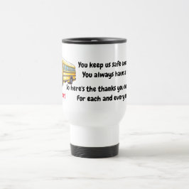 Taza De Viaje Bus Driver Travel Mug