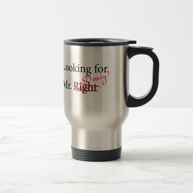 Taza De Viaje Buscar a Sr. Darcy (Derecha)