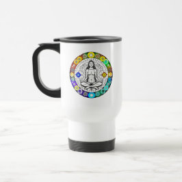 Taza De Viaje Buscar la serenidad Meditación Yoga Espiritual