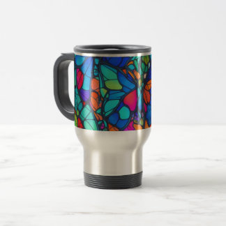 Taza De Viaje Butterfly Serenade: Sip in Style