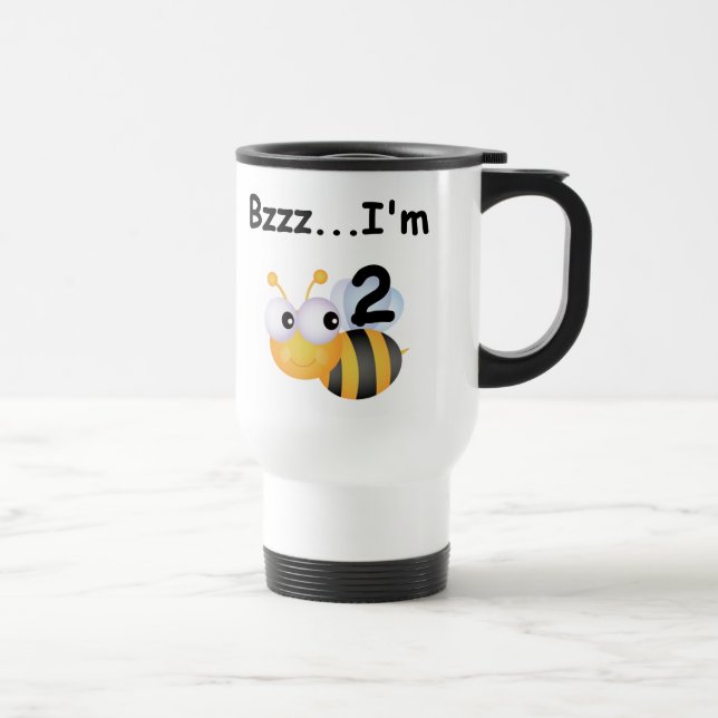 Taza De Viaje Buzz Bumblebee camisetas y regalos de cumpleaños (Derecha)