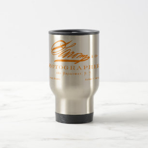 Taza De Viaje C. 1870 Napoleón Sarony, fotógrafo estadounidense