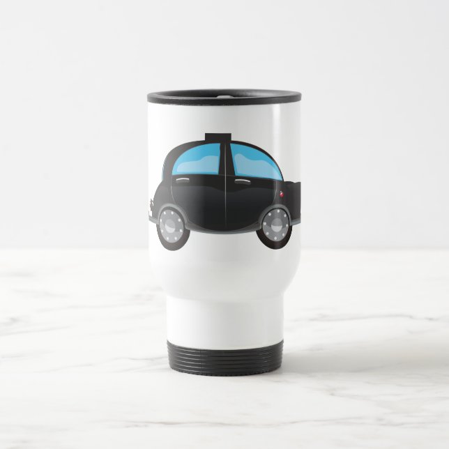 Taza De Viaje Cab negro (Centro)