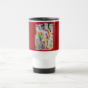 Taza De Viaje Caballero del mutante del Cyborg, caballero del