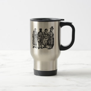 Taza De Viaje Caballeros Medievales
