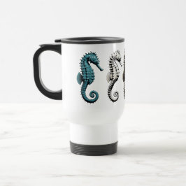Taza De Viaje Caballitos de mar