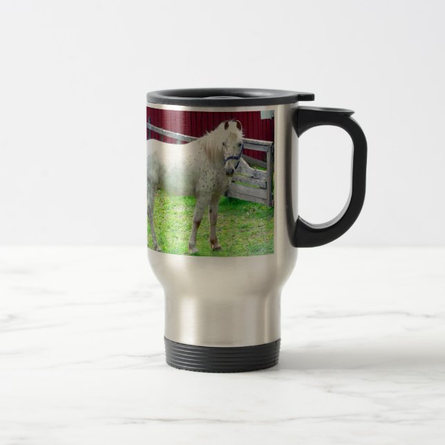 Taza De Viaje Caballo blanco (Derecha)
