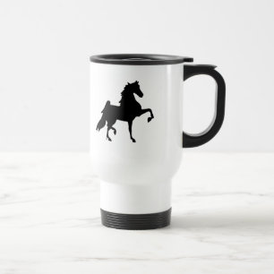 Taza De Viaje Caballo de Saddlebred del americano