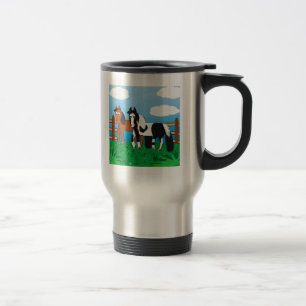 Taza De Viaje Caballo lindo del dibujo animado
