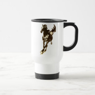Taza De Viaje Caballo negro