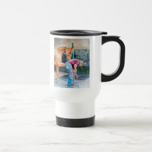 Taza De Viaje Caballo y herrador