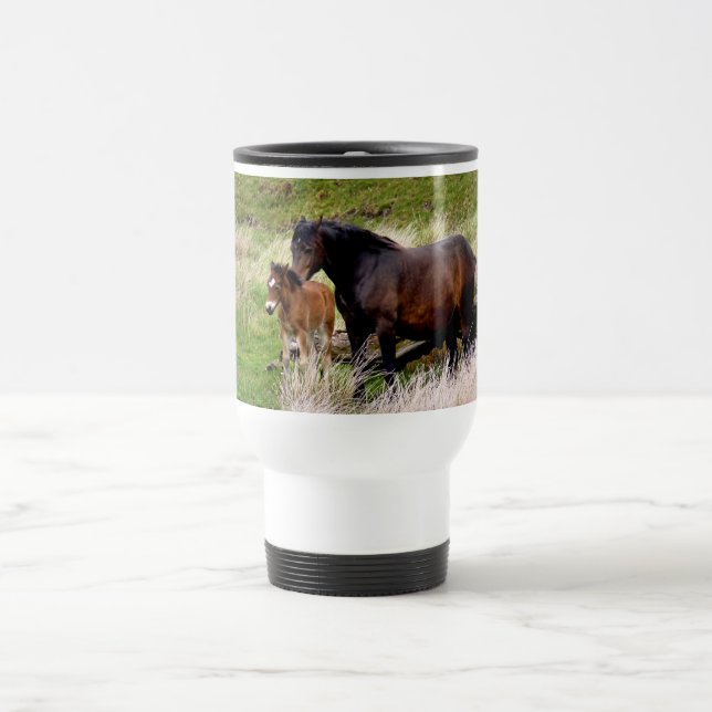 TAZA DE VIAJE CABALLOS (Centro)