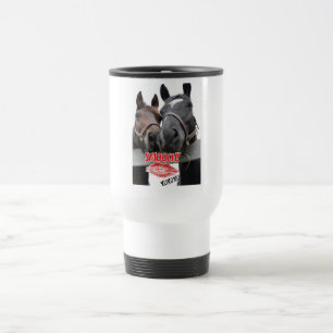 Taza De Viaje Caballos el día de San Valentín