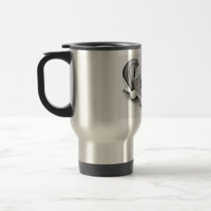 Taza De Viaje Caballos navidades y Santa Claus