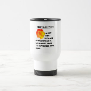 Taza De Viaje Cabeza de León Rugiente