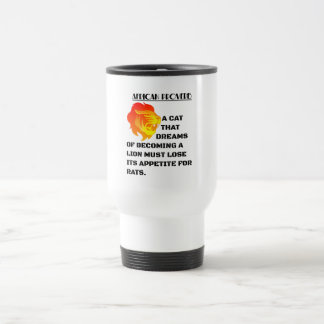 Taza De Viaje Cabeza de León Rugiente