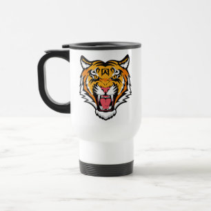 Taza De Viaje Cabeza de tigre ruidosa-25818