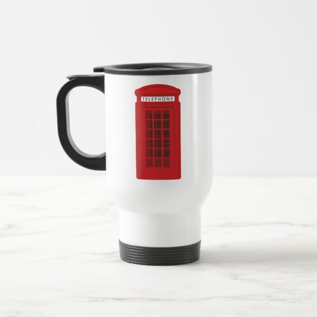 Taza De Viaje Cabina telefónica (Izquierda)