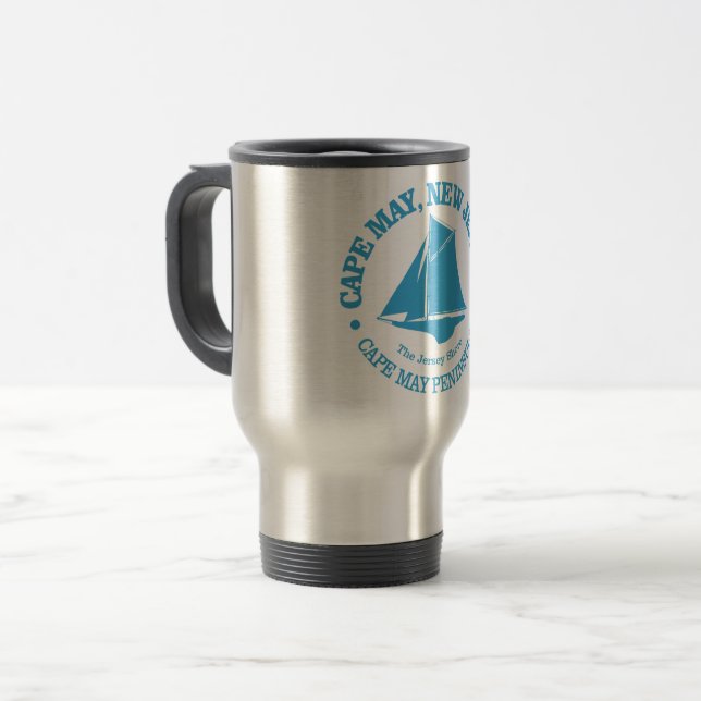 Taza De Viaje Cabo de mayo (sloop) (Anverso izquierdo)