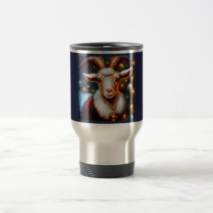 Taza De Viaje Cabra 4 navidades