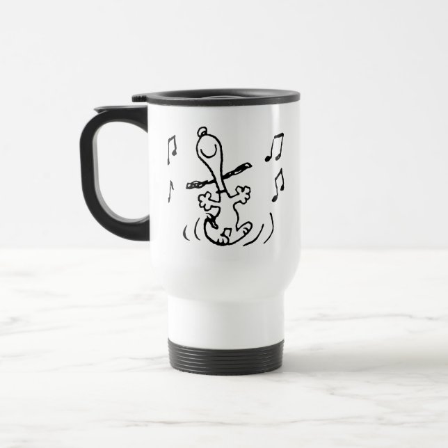 Taza De Viaje Cacahuetes | Baile Snoopy (Izquierda)