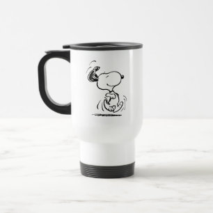 Taza De Viaje Cacahuetes Baile Snoopy Happy