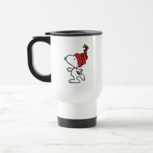 Taza De Viaje Cacahuetes   Capa de Beanie de Invierno Snoopy