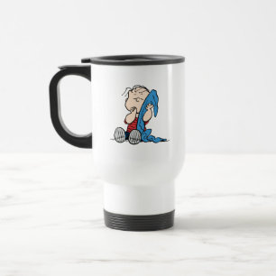 Taza De Viaje Cacahuetes Linus y su manta