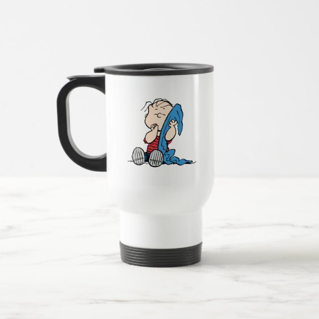 Taza De Viaje Cacahuetes | Linus y su manta (Izquierda)