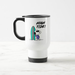 Taza De Viaje Cacahuetes Marea alta del océano sinopolítico