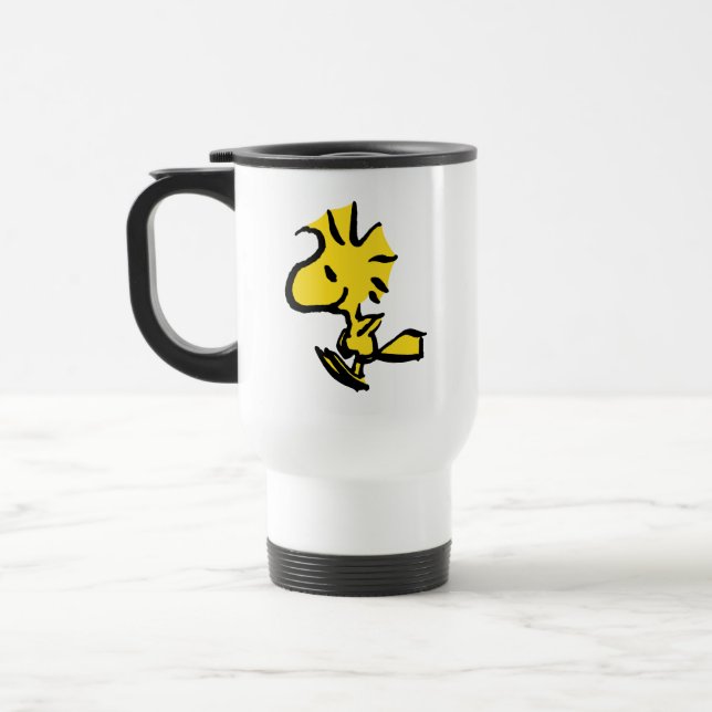 Taza De Viaje Cacahuetes | Salto de Woodstock (Izquierda)